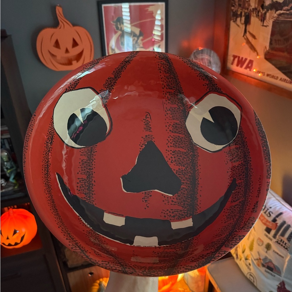 John Derian For Target - 5qt Melamine Pumpkin Candy Dessert Bowl